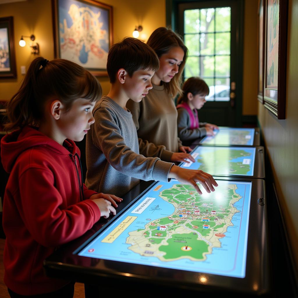 Interactive Exhibit at Forest Park Historical Society