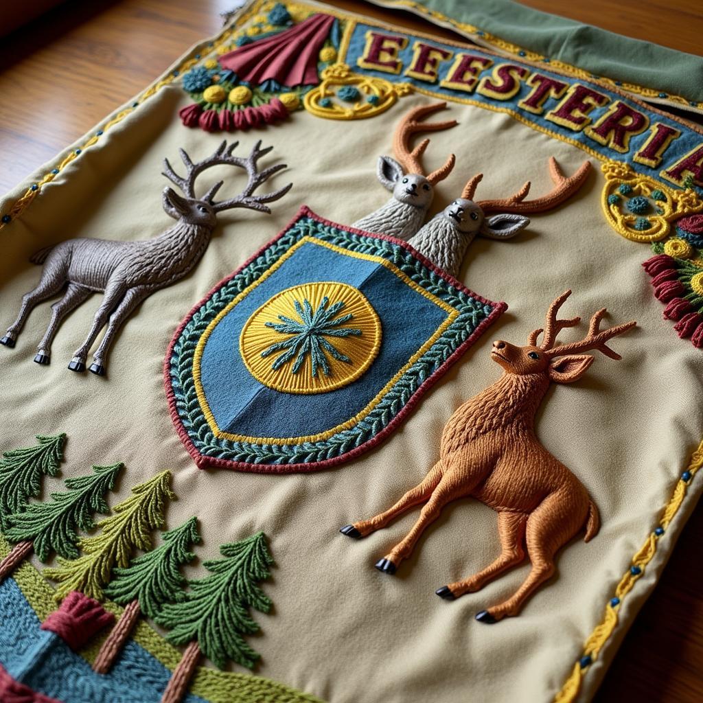 Foresters Society Banner and Symbols