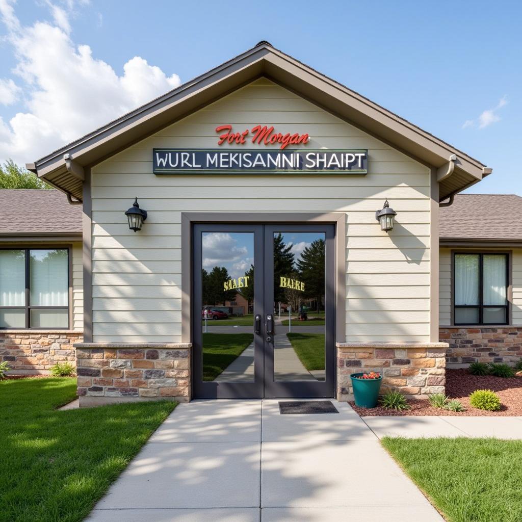 Fort Morgan Humane Society building exterior