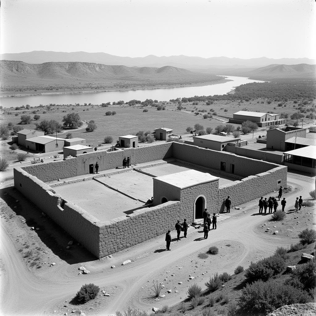 Historic Photograph of Fort Yuma