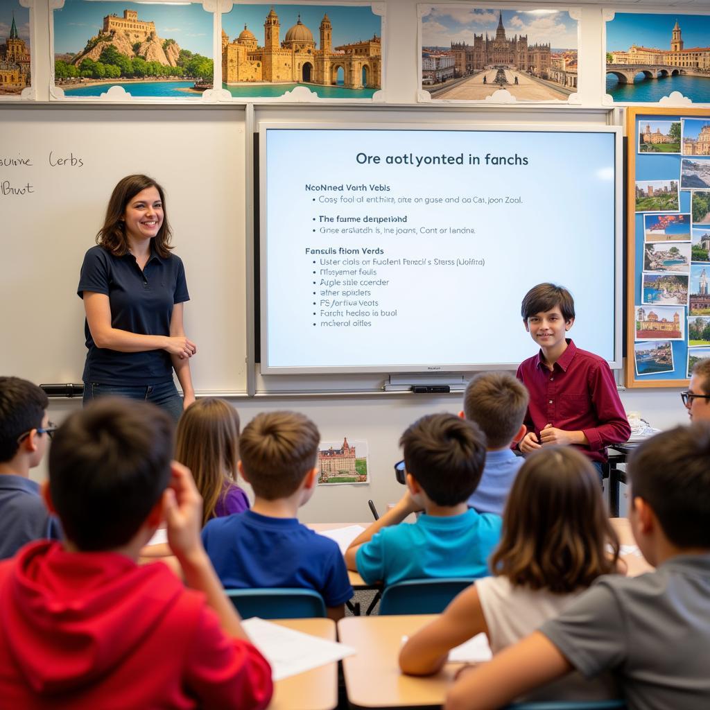 High School French Language Class