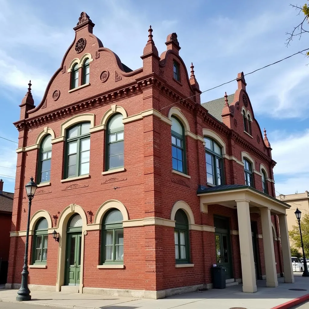 The Fresno Historical Society building, a testament to the city's architectural heritage