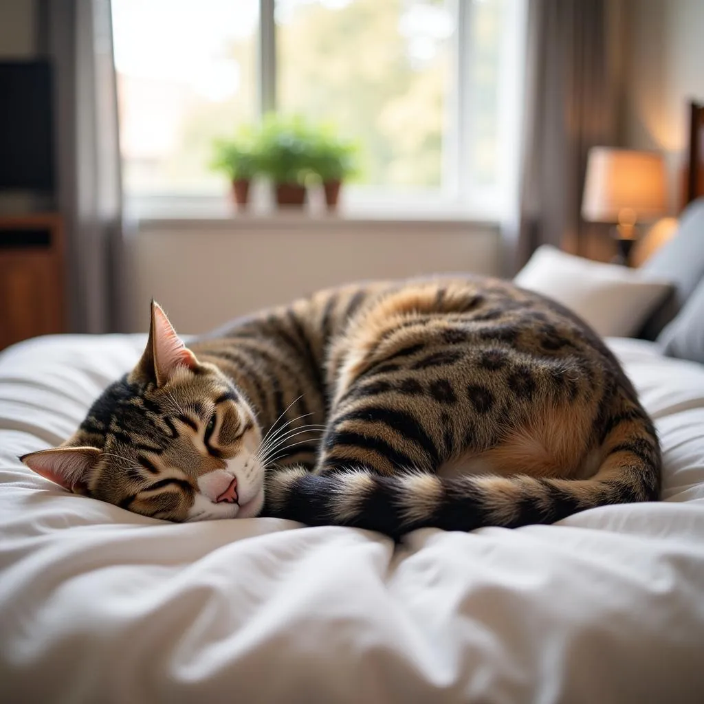 Fresno Humane Society Cat in a Happy Home