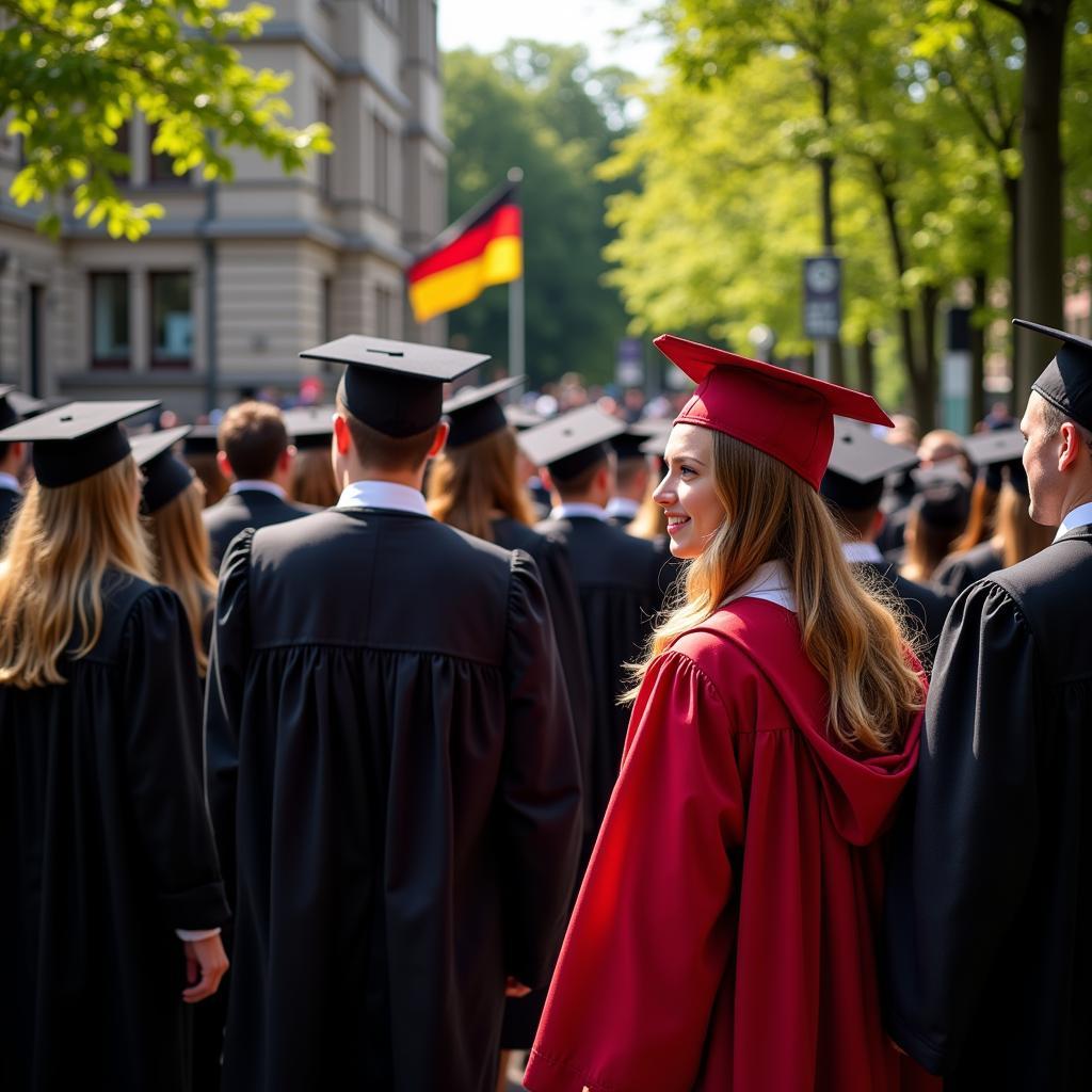 Graduation Ceremony in Germany