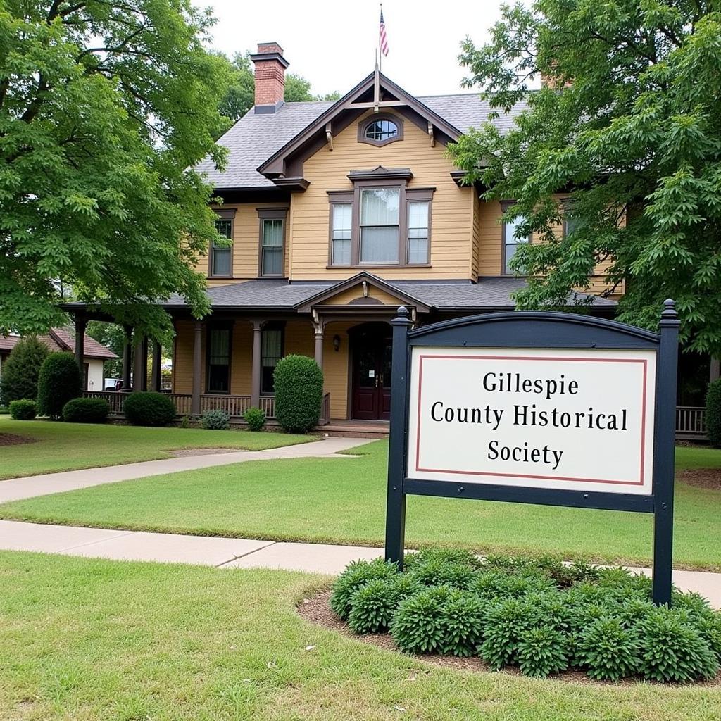 Uncovering History and Heritage: The Gillespie County Historical Society