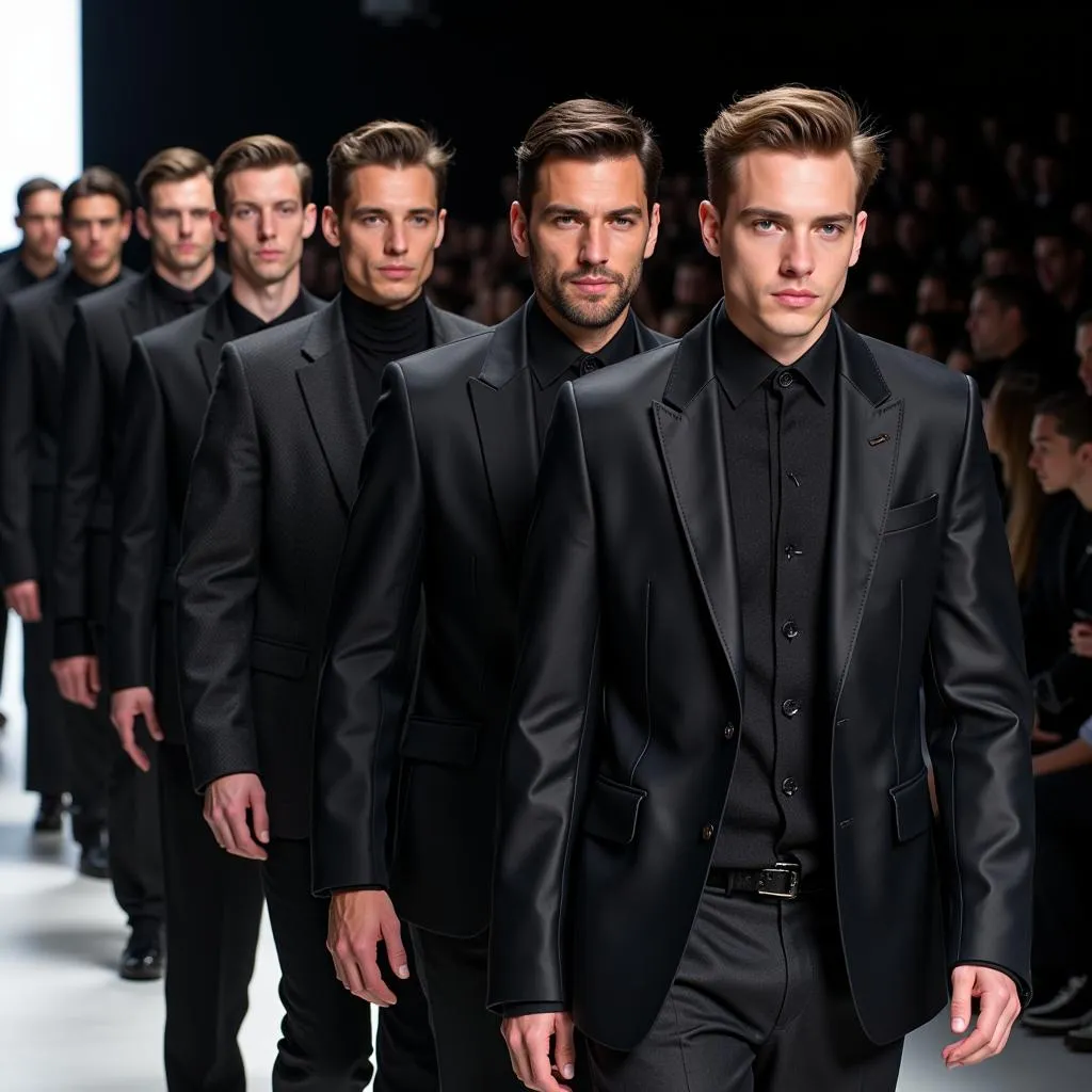 Givenchy Menswear Collection on Runway