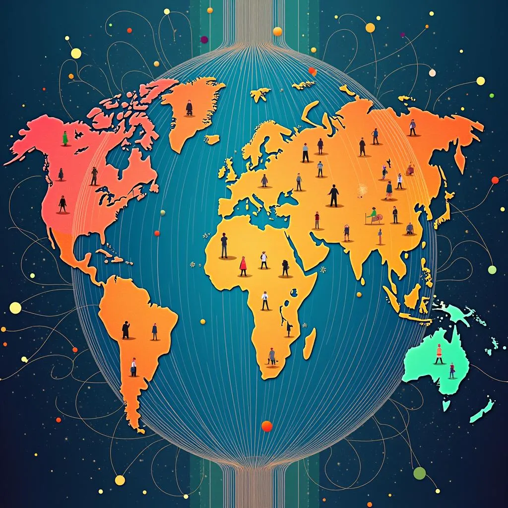 Global Community Connected by Network