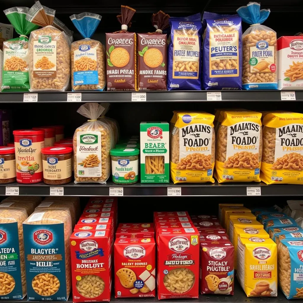 Gluten-Free Products on Shelves