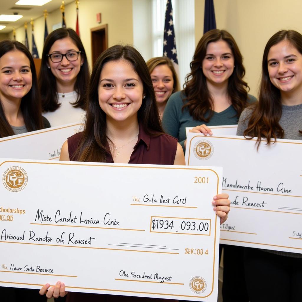 Golden Key Scholarship Recipients