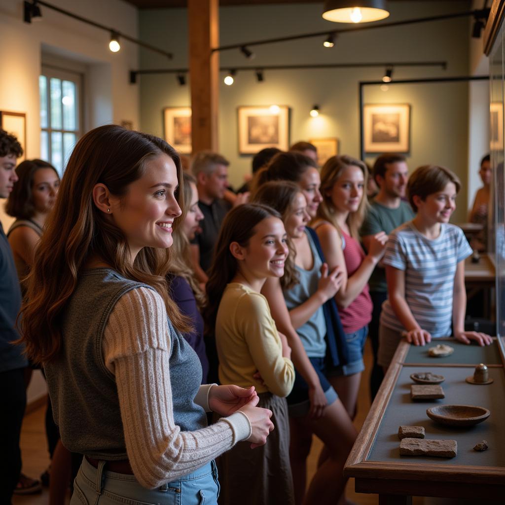 Goochland Residents at Historical Society Event