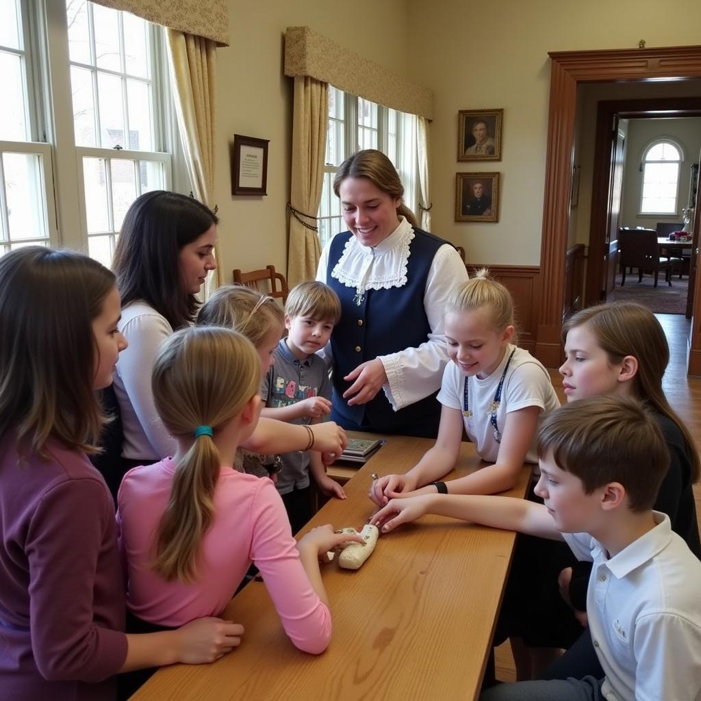 Goochland Students Participating in Historical Society Program