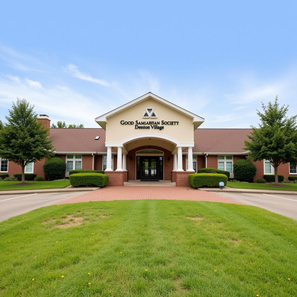 Exterior view of Good Samaritan Society Denton Village