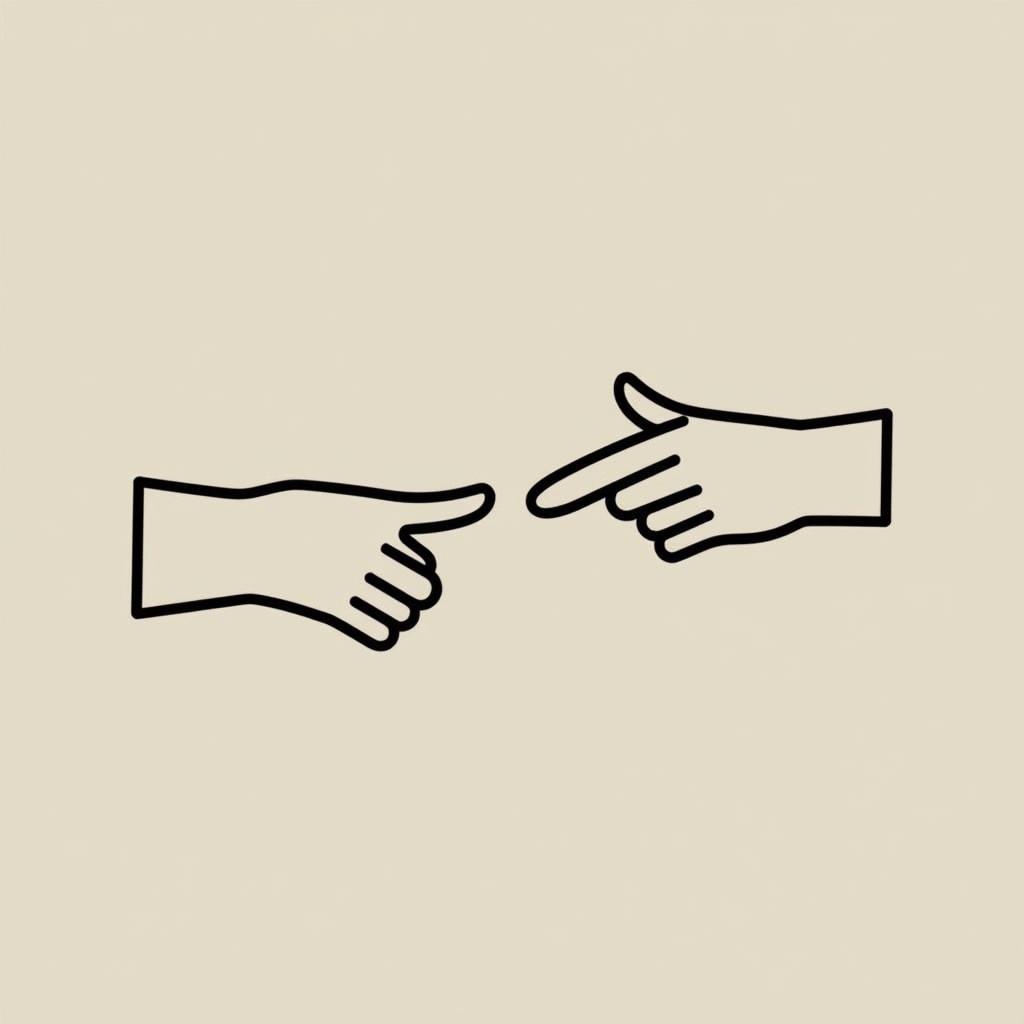 Helping hand logo