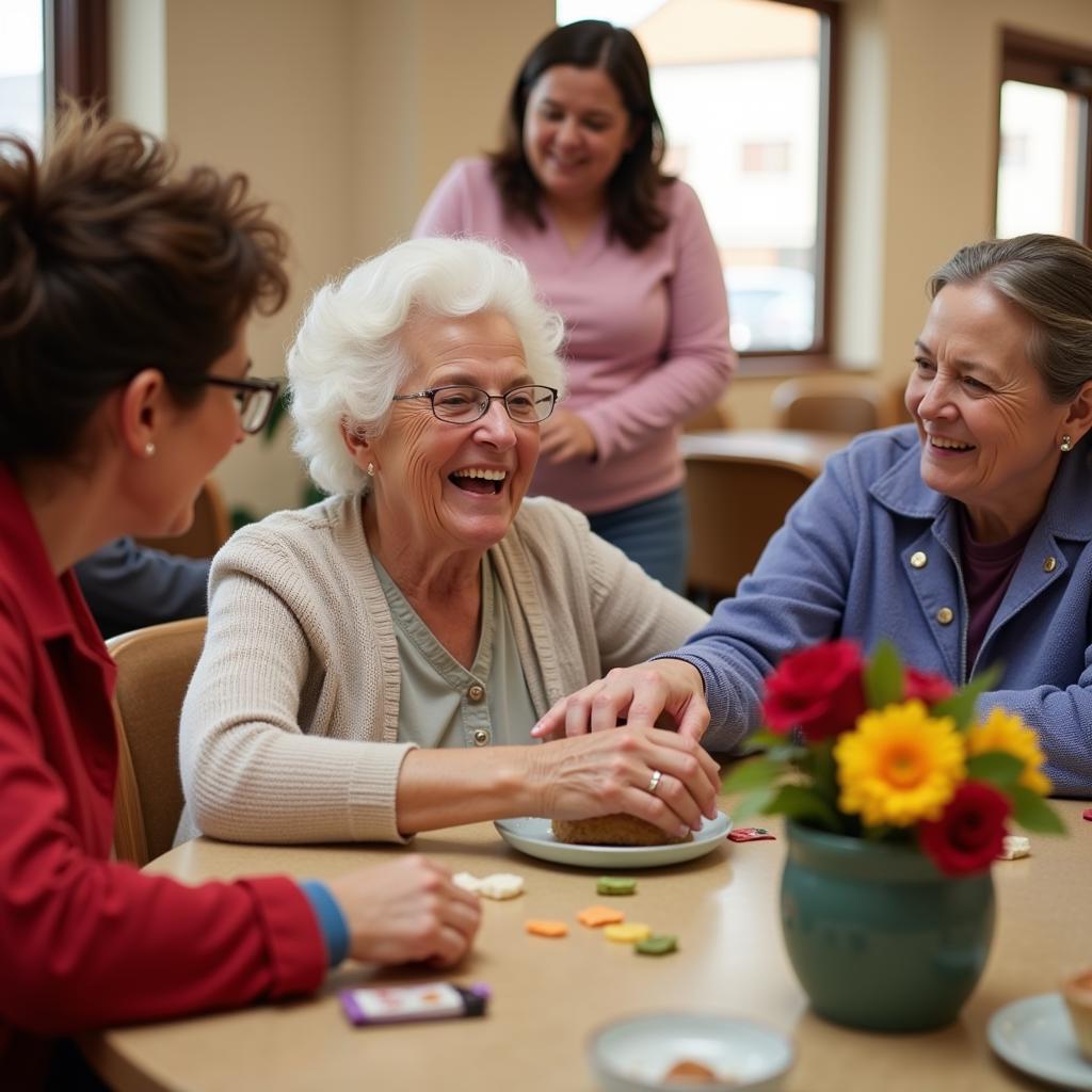 Residents participating in an engaging activity at Good Samaritan Society Beatrice