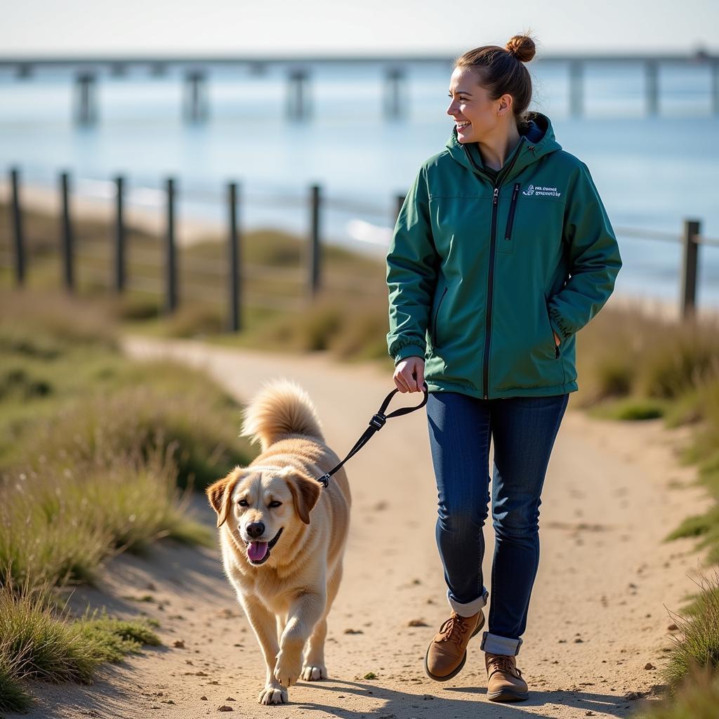 Grand Strand Humane Society Volunteer Dog Walker