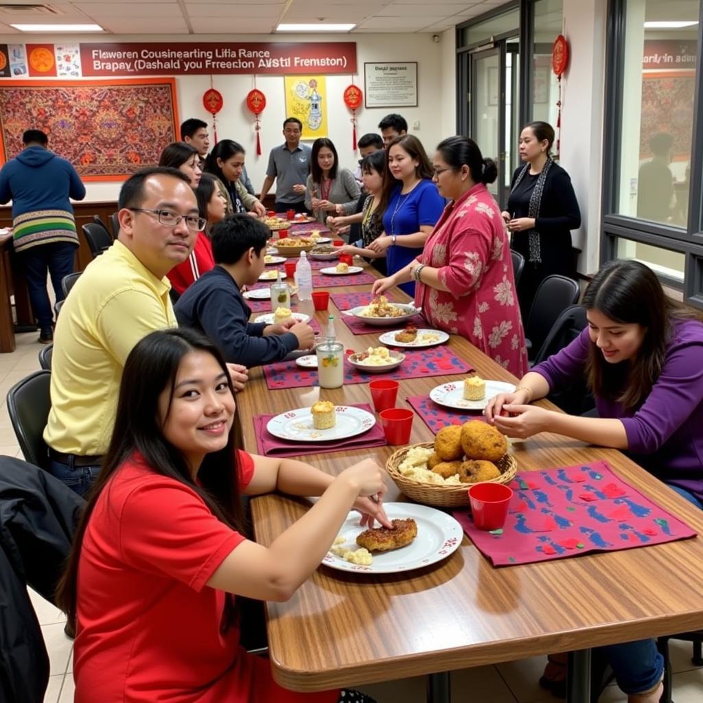 Greater Austin Nepali Society Members Celebrating Dashain