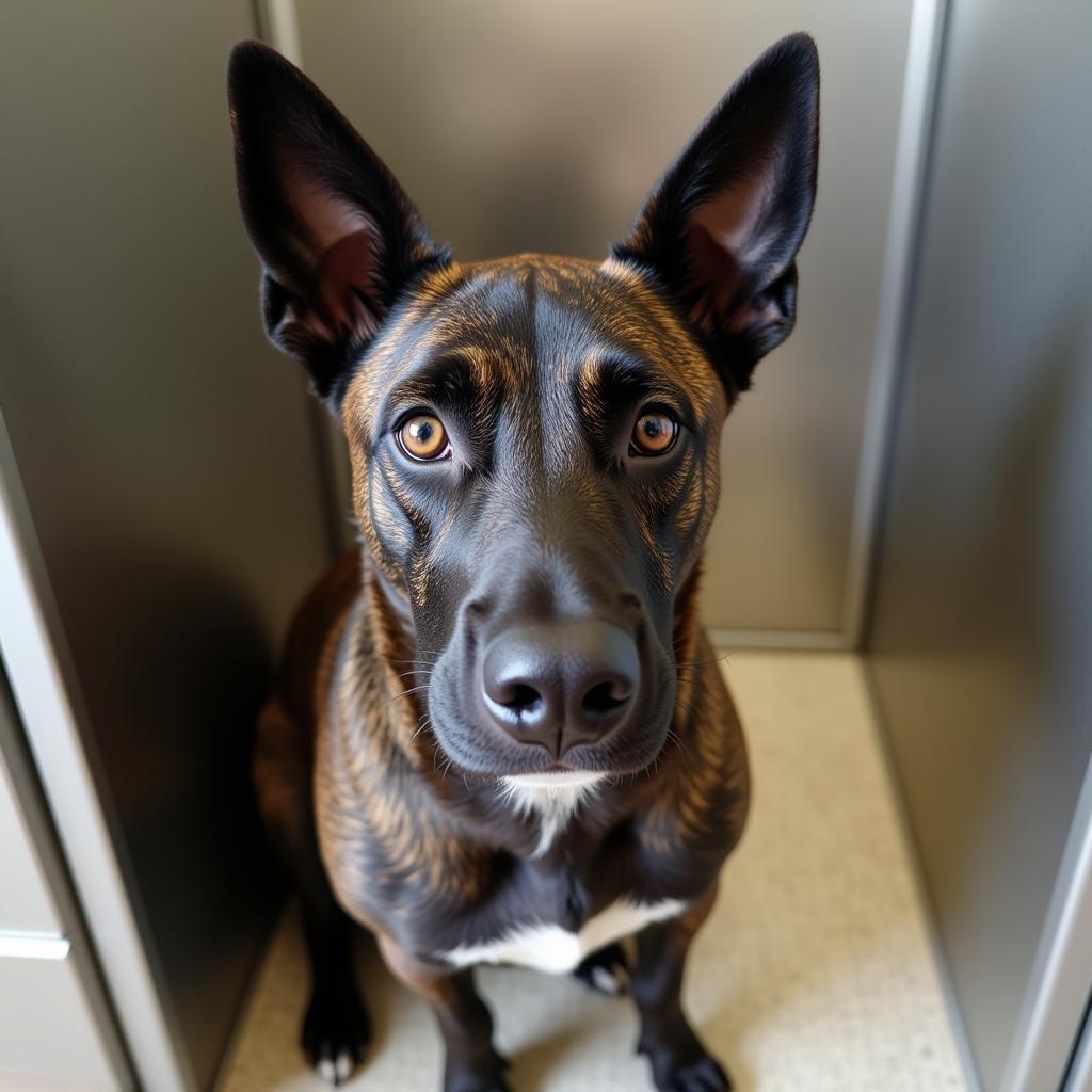 Dog awaiting adoption at Greene County Humane Society