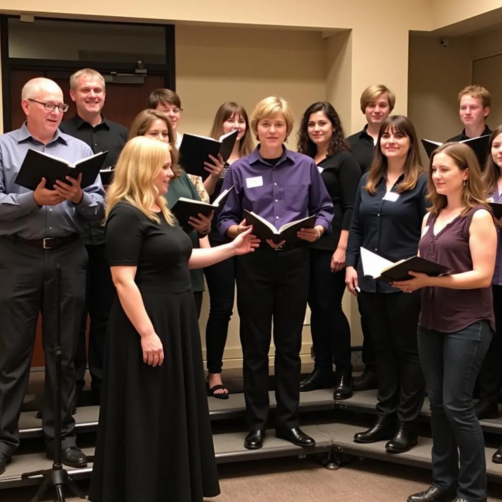 Greenville Choral Society Rehearsal