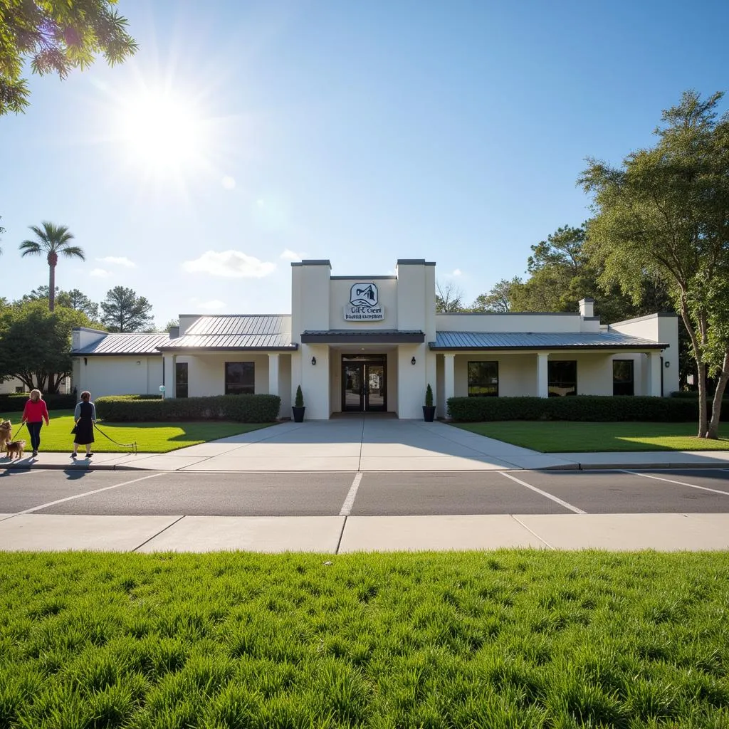 Exterior view of the Gulf Coast Humane Society