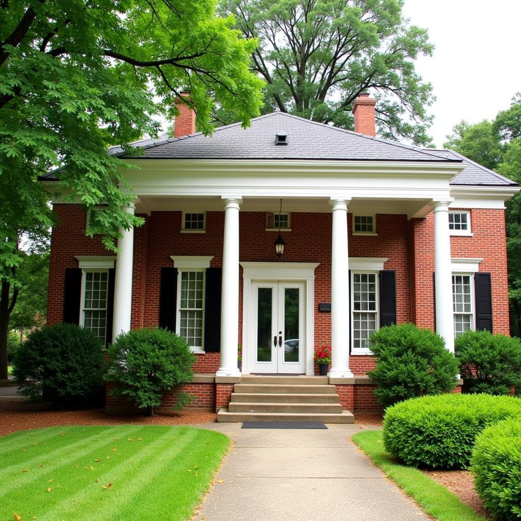 Historic Building Housing the Gwinnett Historical Society