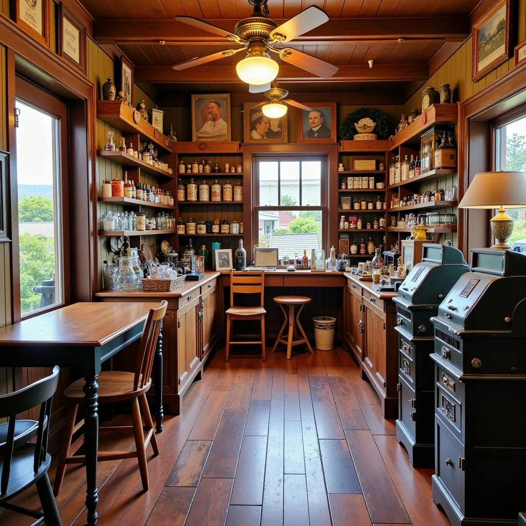 Interior of the H.N. Greenwell Store Museum