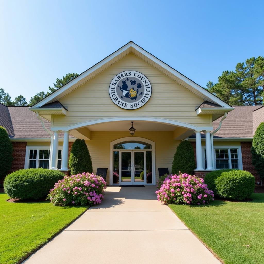 Habersham County Humane Society building exterior