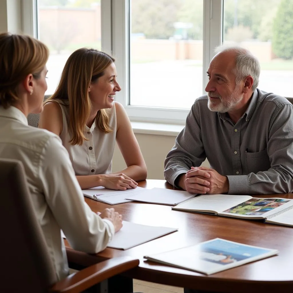 Meeting with a Hamel-Lydon counselor