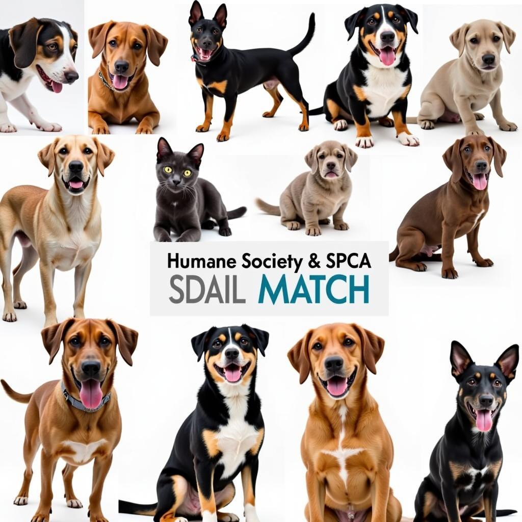 Adoptable pets at the Hancock County Humane Society