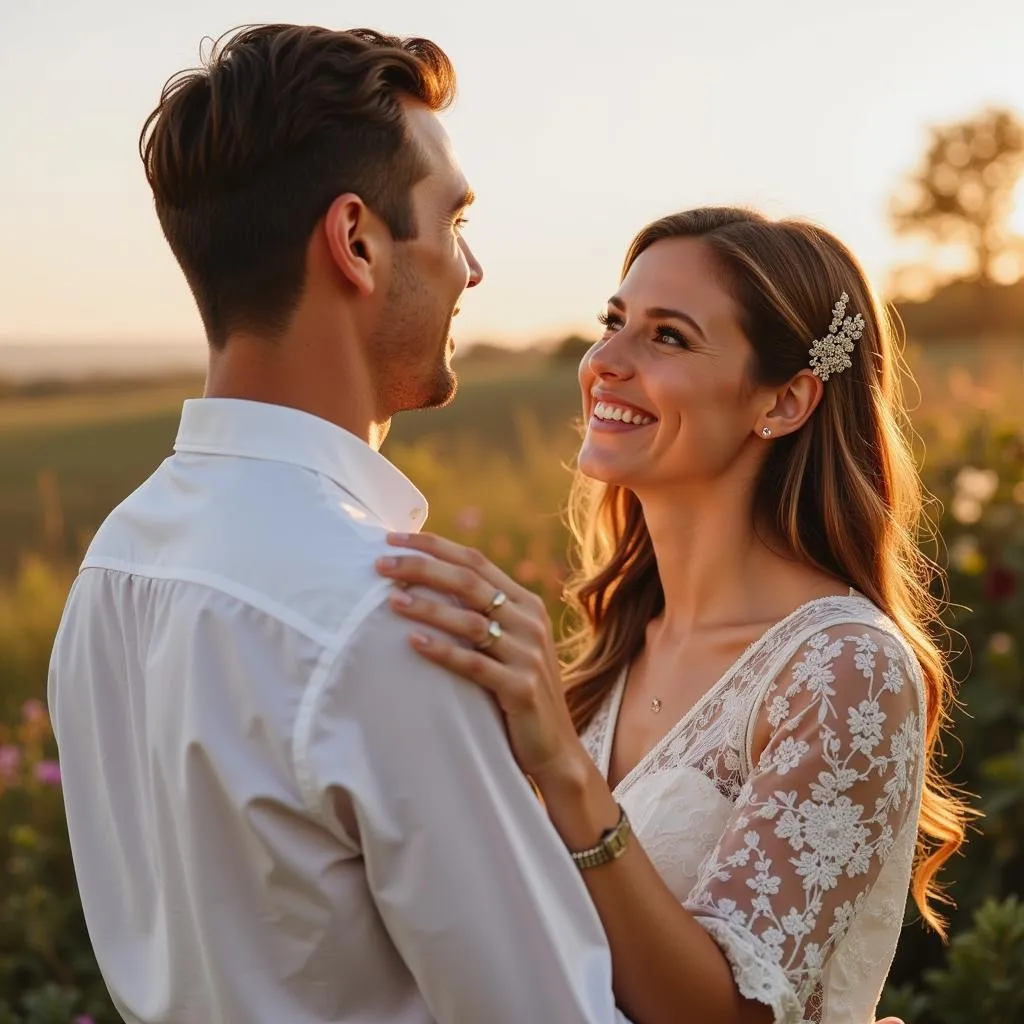 Happy Couple with Their Certified Wedding Planner