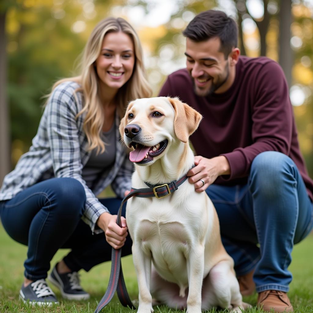 Happy Dog Adoption