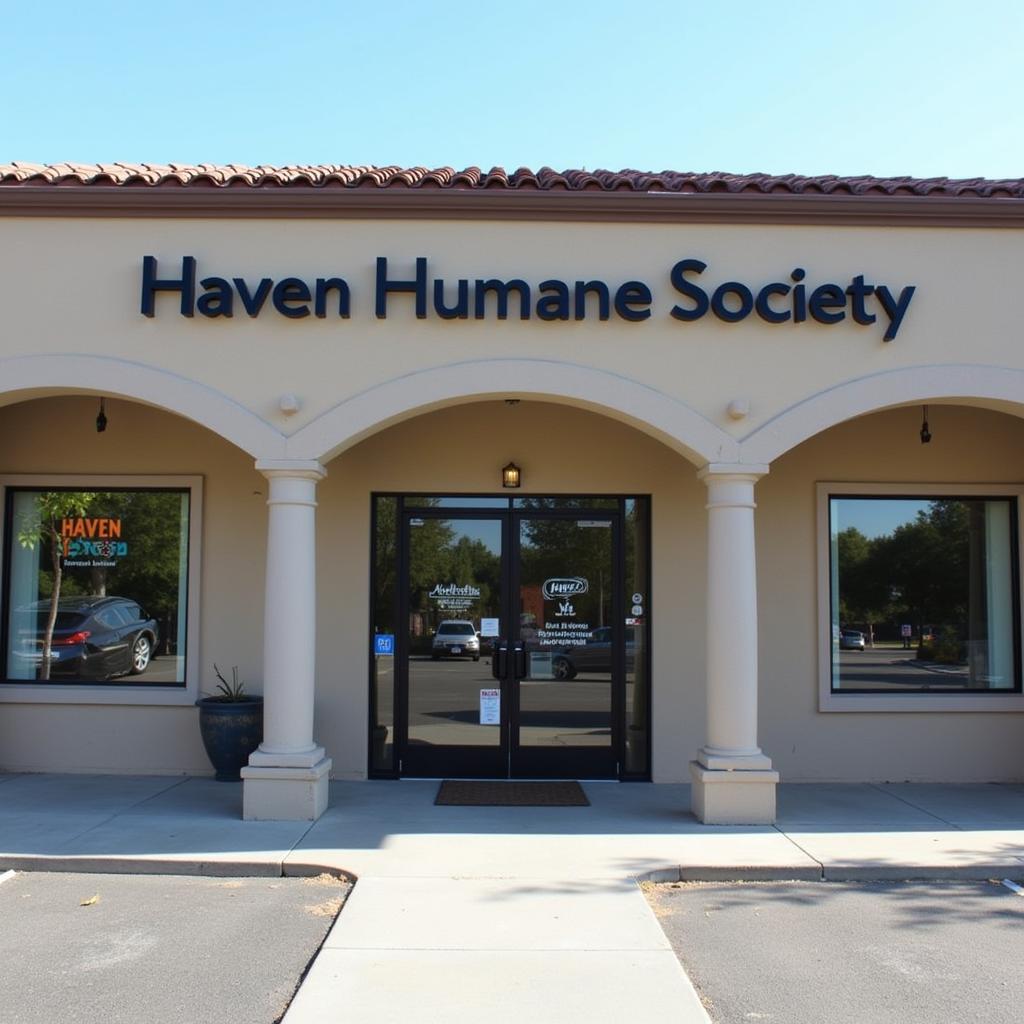 Haven Humane Society building