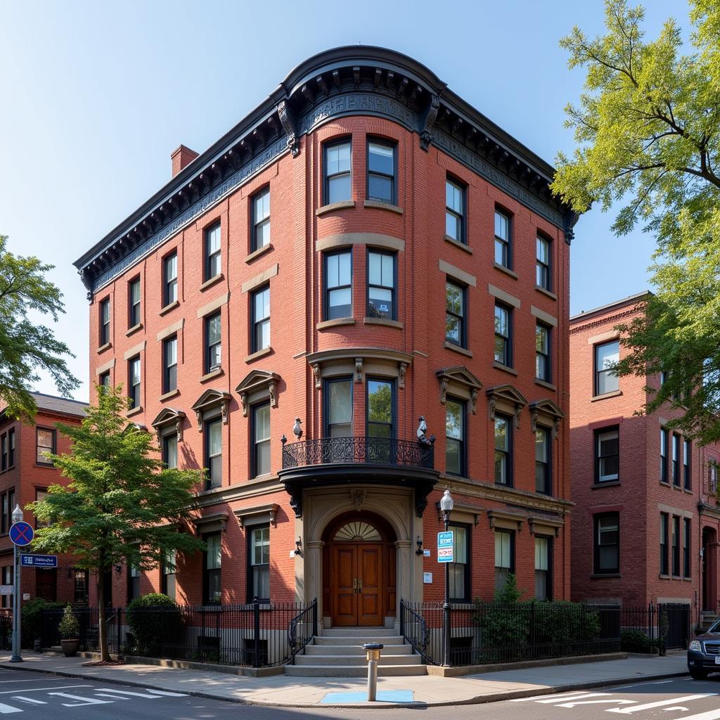 Historic building of the Hebrew Educational Society on Seaview Avenue.