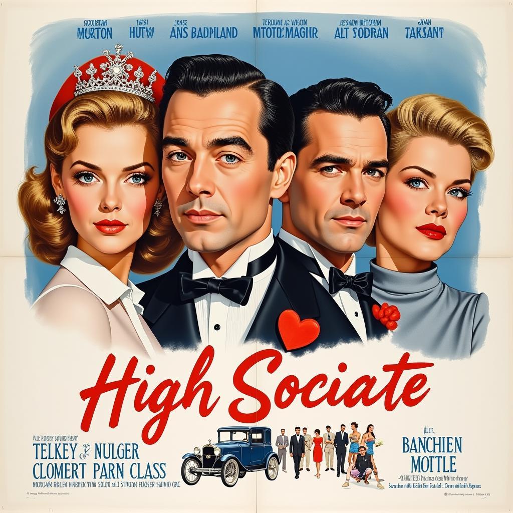 High Society (1956) Movie Poster