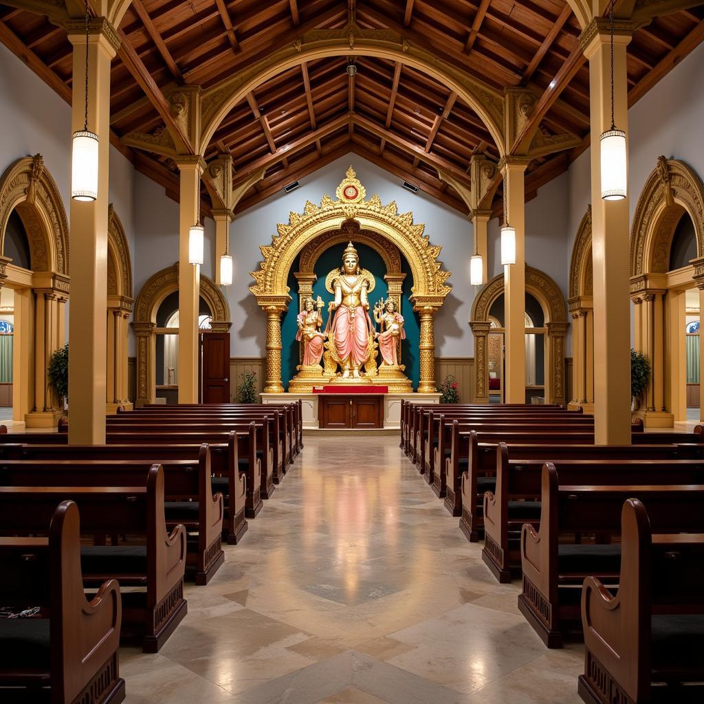 Hindu Society of Inland Empire Temple Interior