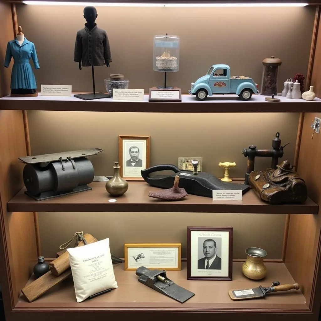 Display of Historical Artifacts at the Ormond Historical Society