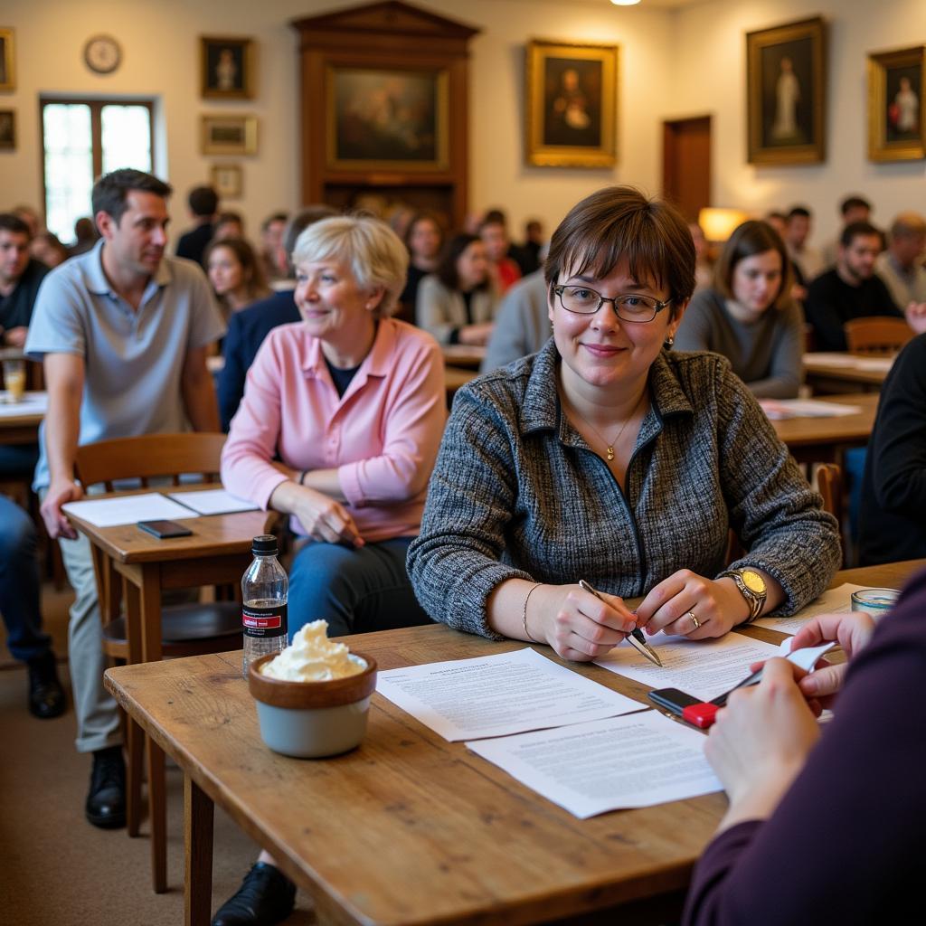 Community Event at a Historical Society