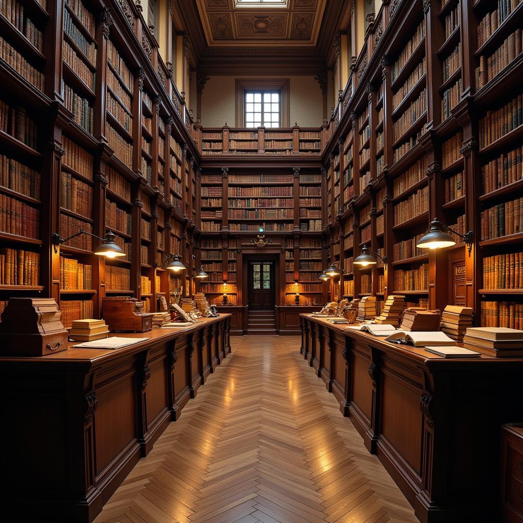 Historical Society Library Interior