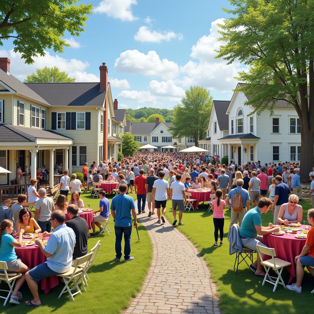 A community event hosted by the Historical Society of Rockland