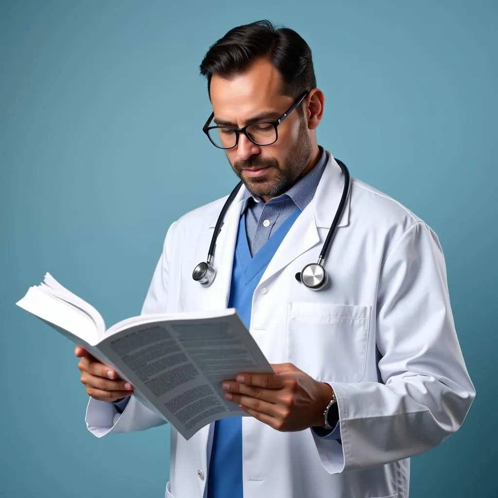 Hospitalist Reading Medical Journal