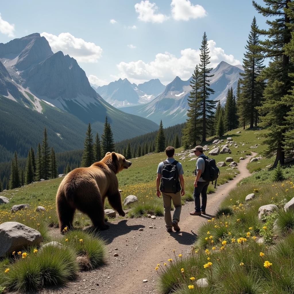 Human-Wildlife Conflict: Grizzly Bear Encounters