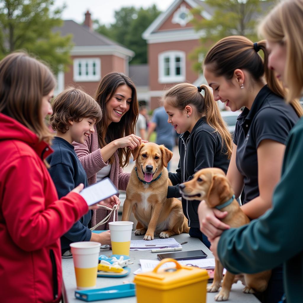 Adoption Event at the Humane Society