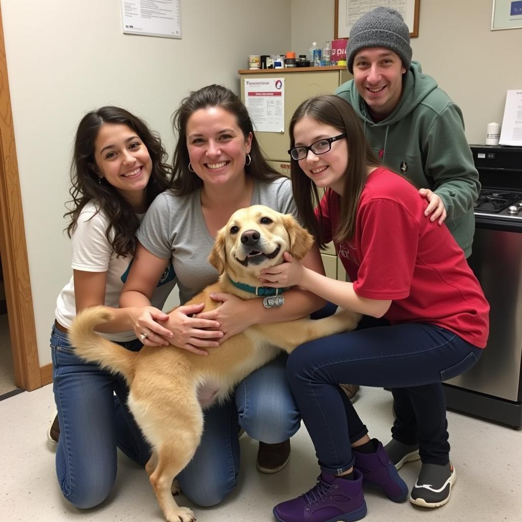 A Heartwarming Adoption Day at the Humane Society