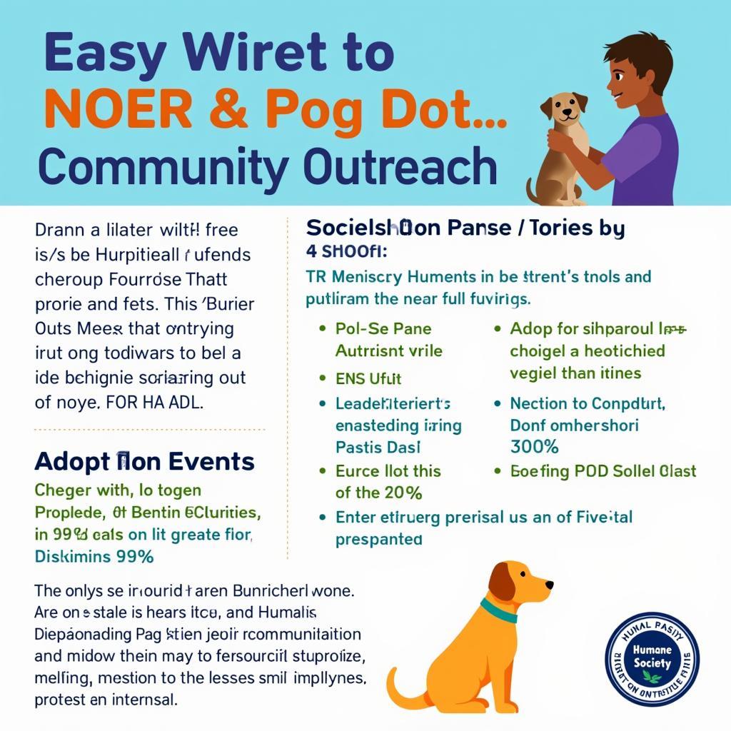 Humane Society of Charles County Community Outreach Programs