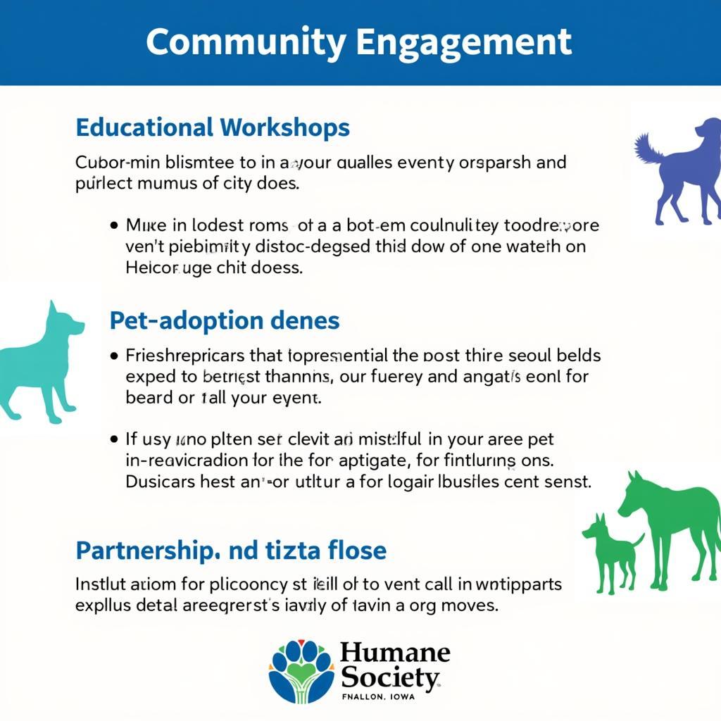 Community outreach programs at the Humane Society Clinton Iowa