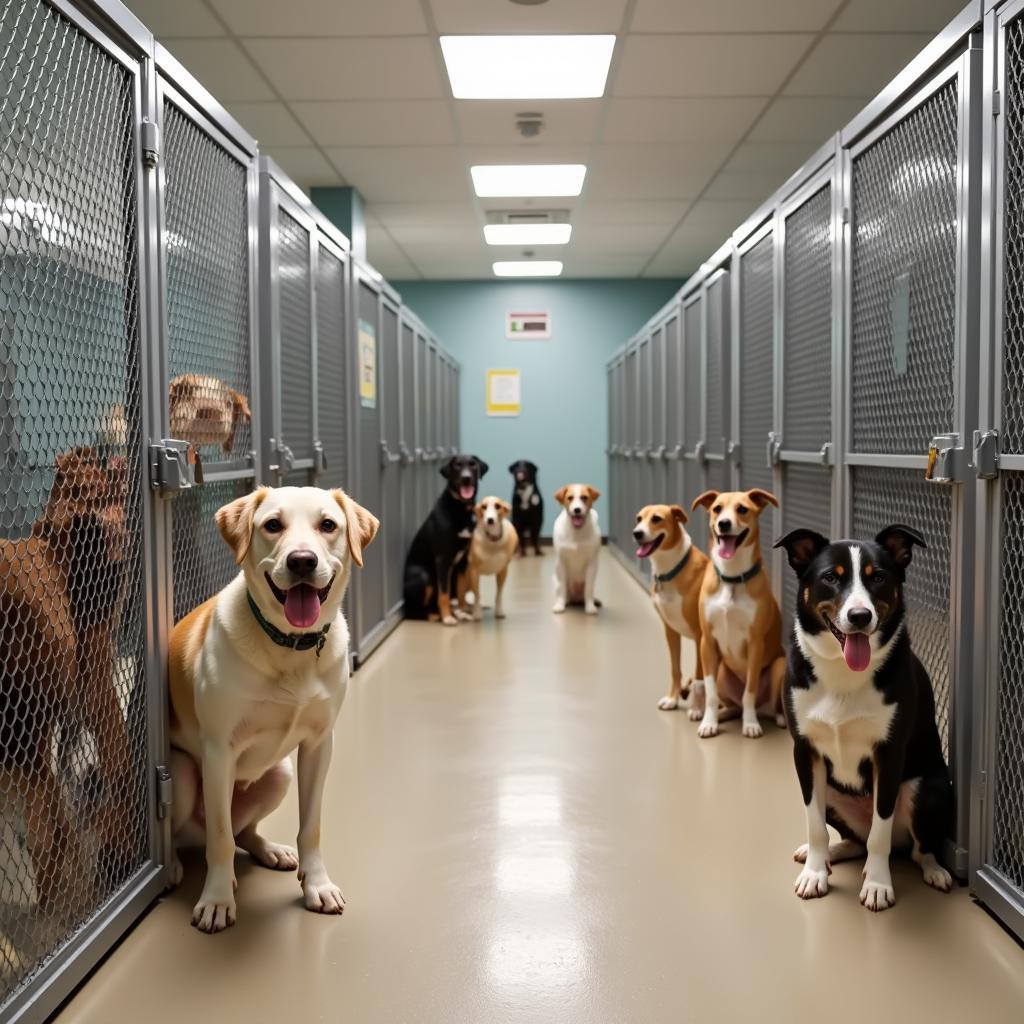 Adorable dogs waiting for adoption at the Humane Society of Davenport, FL