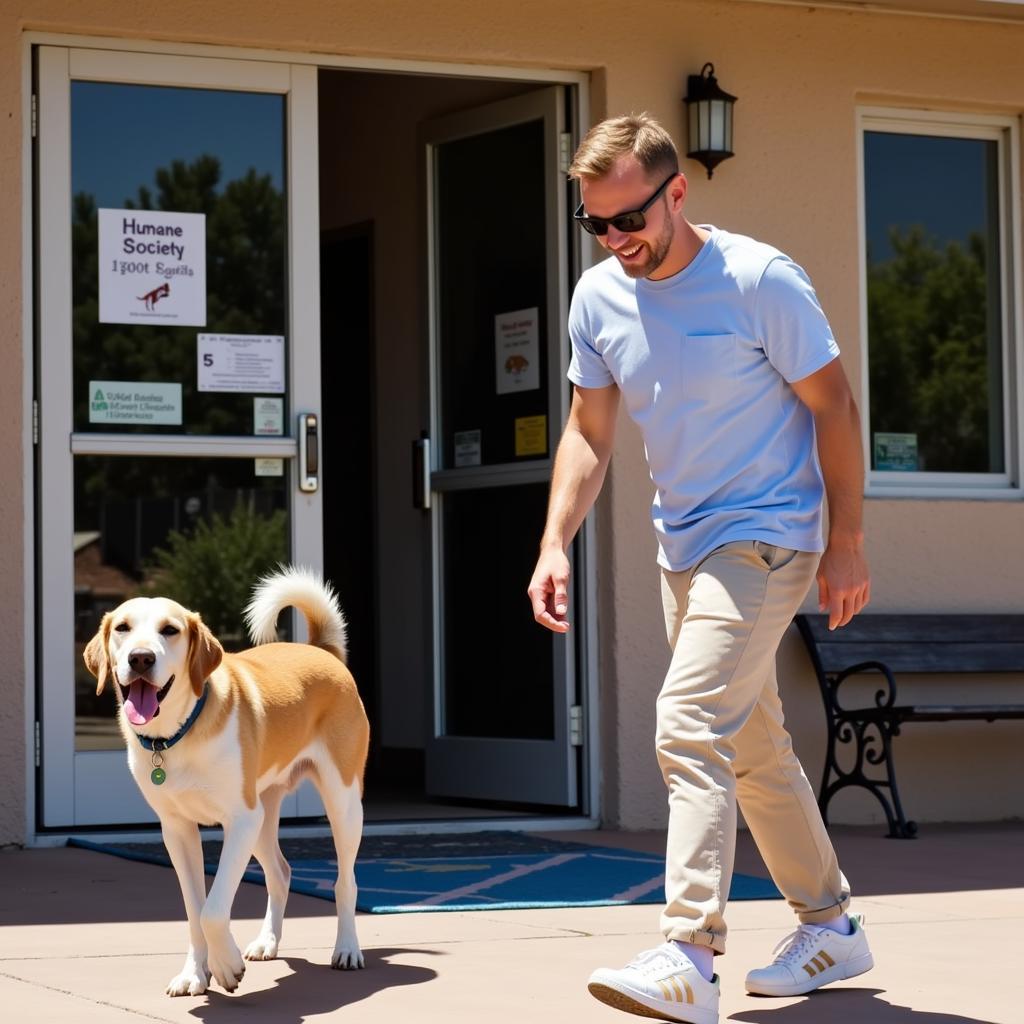 Dog Adoption at the Humane Society of the Desert