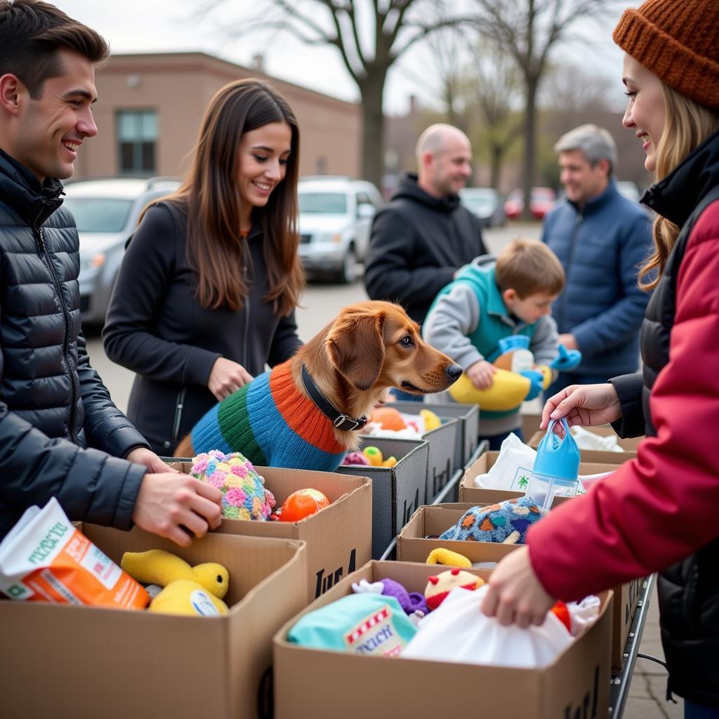 Humane Society Donation Drive