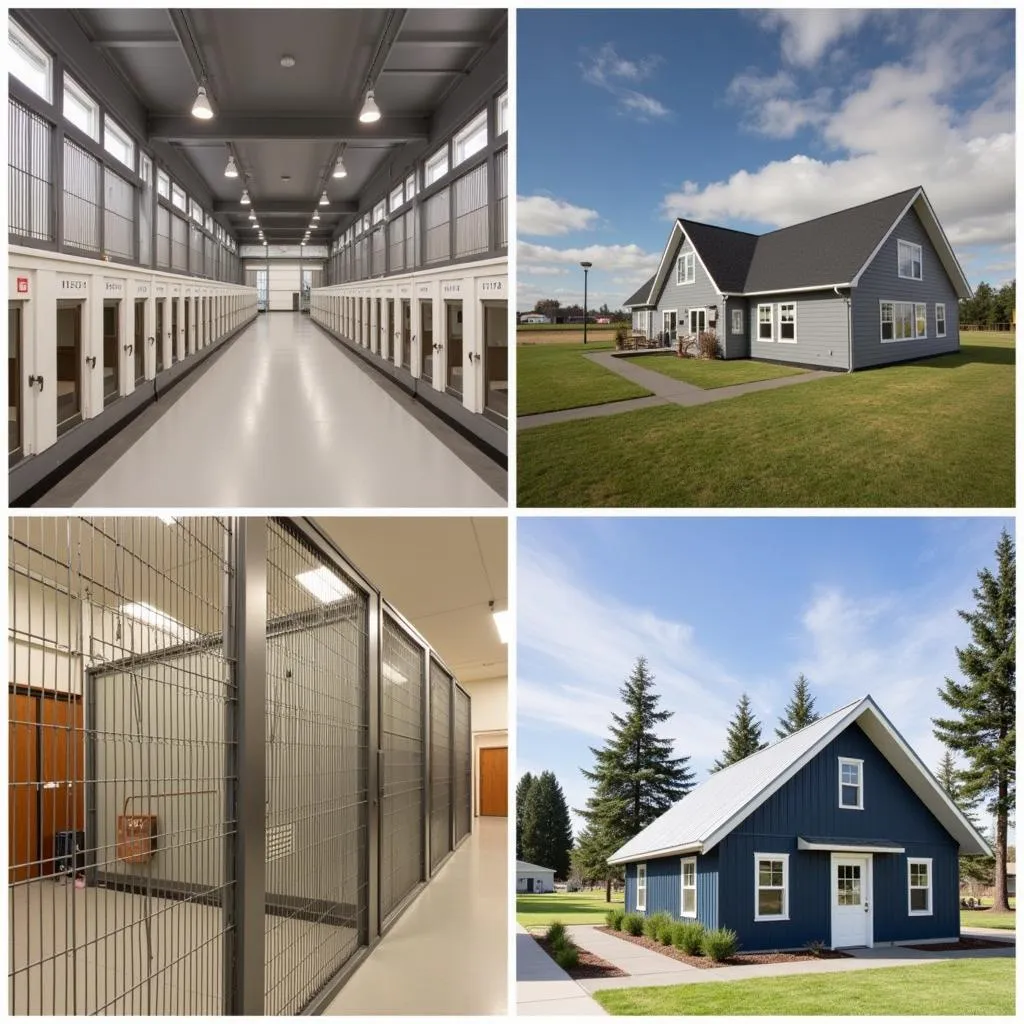 Modern and spacious facility of the Humane Society of Florence Oregon