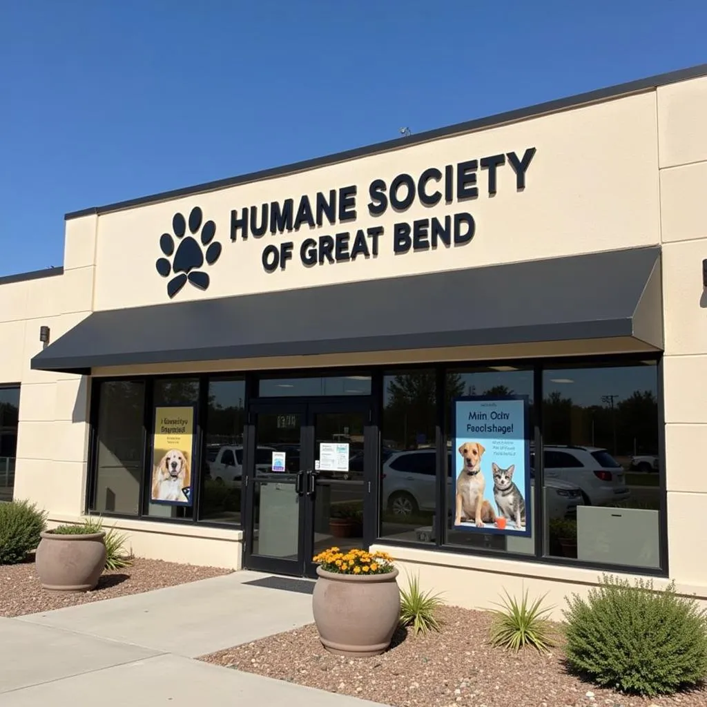 Great Bend Humane Society shelter exterior