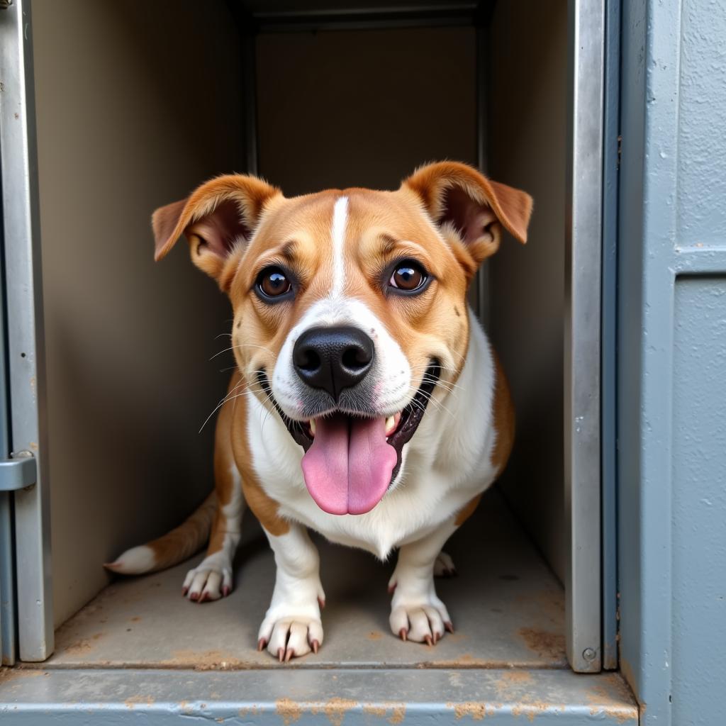 Dog awaiting adoption at the Humane Society of Harford County